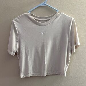 Nike Women's Soft Beige Short Sleeve Tee